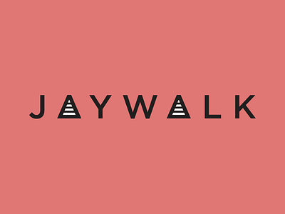 Jaywalk Logo graphic design logo