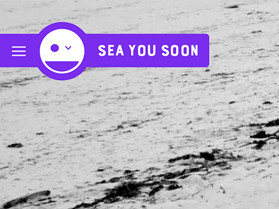 Sea You Soon graphic design logo navigation ui