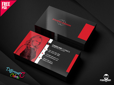 Free Business Cards Templates PSD Bundle agency card business card card design clean creative design design free psd free template freebie psd psd template visiting card