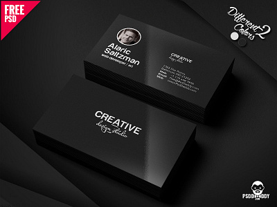 Minimal Business Card Template agency card business card card design clean creative design design free psd free template freebie psd psd template visiting card