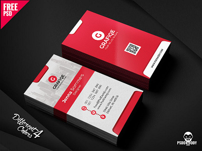 Creative Business Card Template PSD Bundle agency card business card card design clean creative design design free psd free template freebie psd psd template visiting card