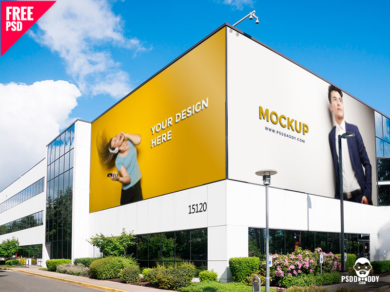 Outdoor Advertising Mockup by Mohammed Asif on Dribbble