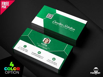 Classic Business Card Free PSD Bundle