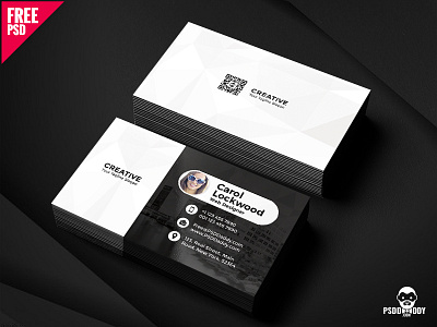 Simple Business Card Free PSD agency card business card card design clean creative design design free psd free template freebie psd psd template visiting card