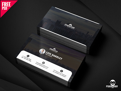 Designer Business Card Free PSD agency card business card card design clean creative design design free psd free template freebie psd psd template visiting card