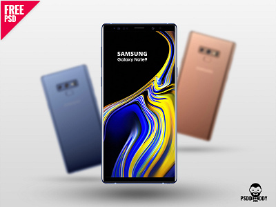 Samsung Galaxy Note 9 PSD Mockup download freebie note 9 note 9 mockup note 9 psd mockup psd samsung galaxy note 9 mockup samsung note 9 samsung note 9 psd mockup smartphone mockup