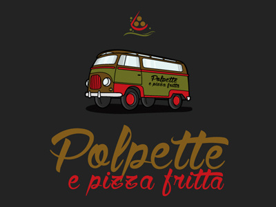 Logo proposal food logo old style pizza