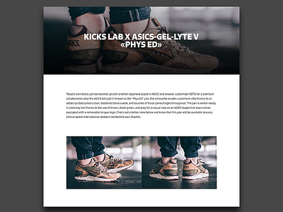 Product page clean concept fashion fullsize grid minimal modern product page responsive web web design