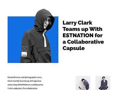 L C clean fashion figma fullsize grid landing page minimal mobile responsive web web design website