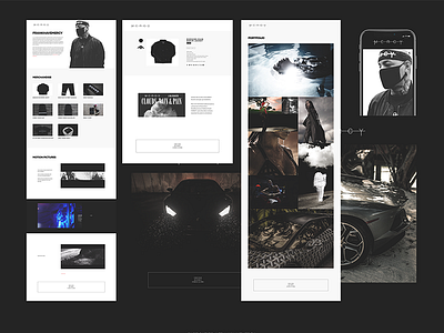 Frankhavemercy layout fashion figma grid minimal responsive web web design website