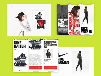 N TEAM/MOBILE//DESKTOP[COLOR] fashion figma fullsize graphic design grid minimal mobile responsive web web design website