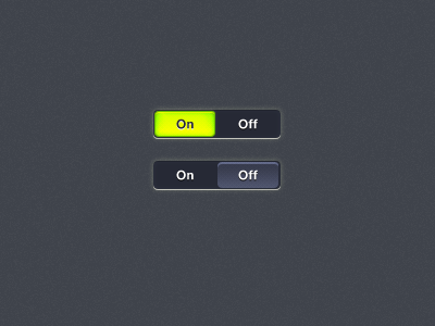 Switch buttons switch ui