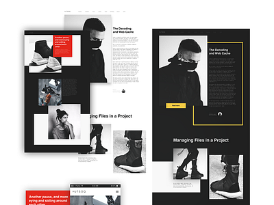 HJTSOQ_Layout desktop fashion figma fullsize graphic design grid interface minimal responsive web web design website