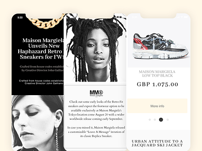 MM_MOBILE clean concept design fashion figma fullsize grid interface minimal mobile responsive typography web web design website