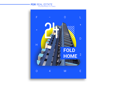 Poster fold home