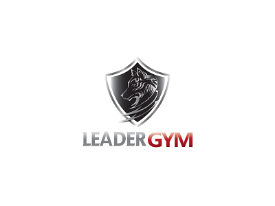 leader gym icon identity illustration logoicon logotype silver sport summer symbol wolf