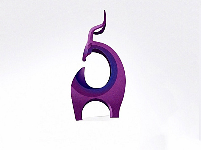 Gazelle brand branding color colorful design icon iconic identity illustration logo logotype minimalism