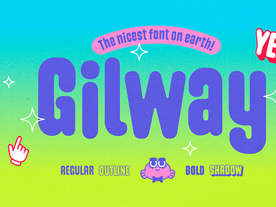 Gilway font family Presentation