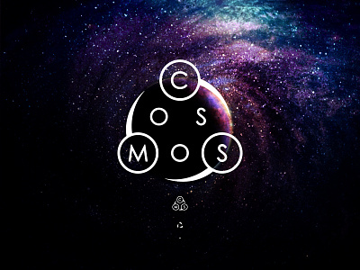 COSMOS-CMS branding cms cosmos emblem goubine graphic identity logo logotype mark space symbol