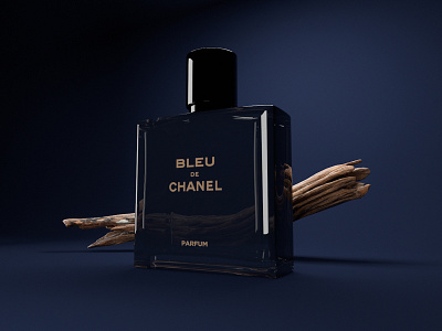 Chanel Bottle 3d 3dart agency c4d cinema4d design outpost perfume wellness