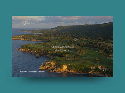 Playa Grande Golf & Ocean Club adventure agency design digital holiday hotel interactive luxury minimal outpost resort ui ux web design website