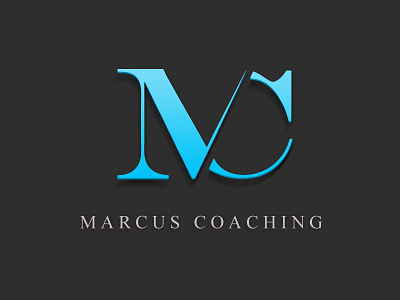 Marcus Coaching coaching legant type life coach professional logo