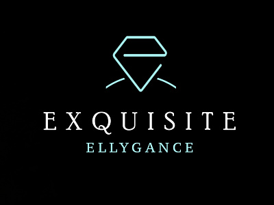 Exquisite Ellygance logo deisgn abdulsamad branding elegant ellegance exquisite logo