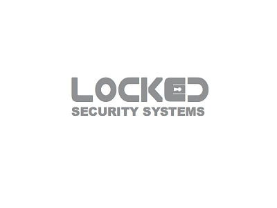 Locked Security Systems abdulsamad branding lock locked logo safety security