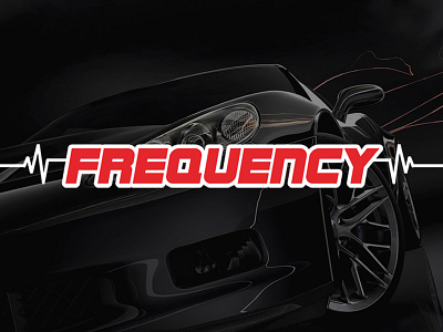 Frequency logo & website design abdulsamad car frequency logo red web webdesign