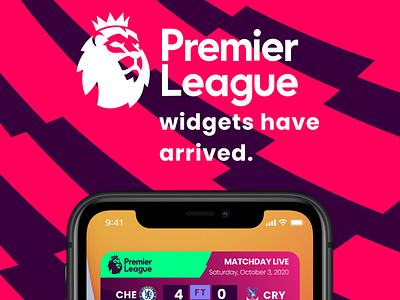 Premier League iOS 14 Widget