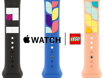 Apple Watch x Lego Dots apple apple watch dots lego solo loop sports band watch band