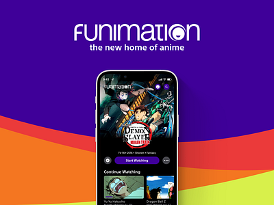 Funimation anime crunchy roll funimation ios mobile app rebrand