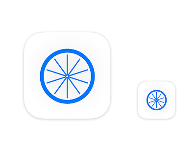 iOS app icon icon ios ios 8 ui design