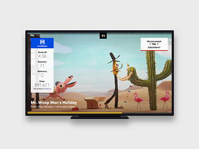 Ambient Apple TV App apple tv design jabronie super deluxe tv ui ui design