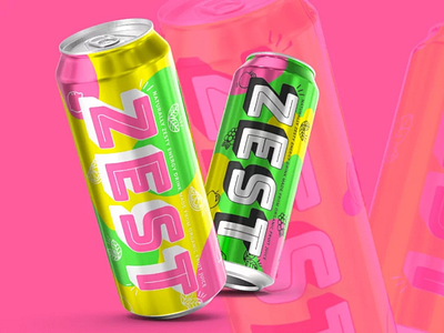 ZEST Energy Drink Branding by NRCM Web Design on Dribbble