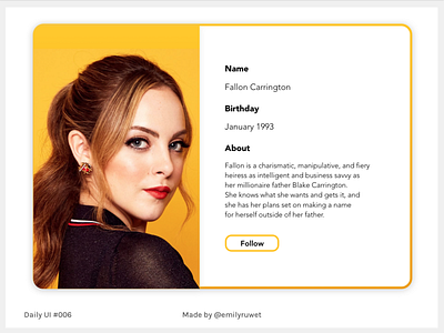 Dailyui 06 dailyui sketch app uidesign user profile uxdesign