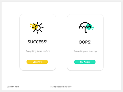 Dailyui 11 dailyui flashmessage sketch app uidesign uxdesign