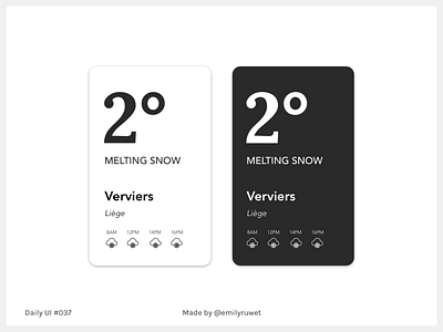 Dailyui 37 belgium dailyui melting sketch app snow uidesign uxdesign weather