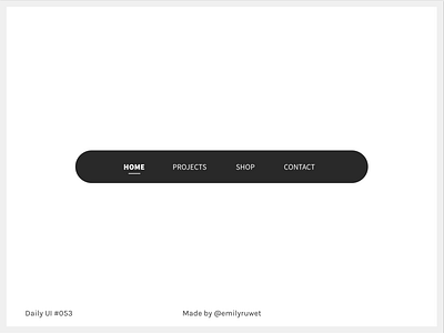 Dailyui 53 adobe xd dailyui header navigation sketch app uidesign uxdesign