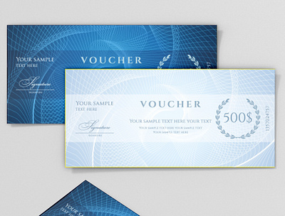 voucher design coupon templates gift certificates background banner blank border business card certificate coupon design elegant frame gift invitation label layout premium present template vector voucher