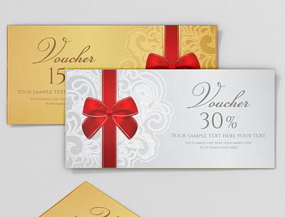 voucher design coupon templates gift certificates background banner blank border business card certificate coupon design elegant frame gift invitation label layout premium present template vector voucher