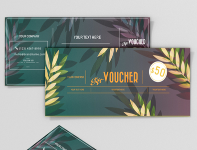 voucher design coupon templates gift certificates by Md Shopon Hossen ...