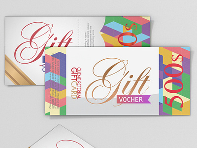 Special gift voucher design template Corporate special year Temp