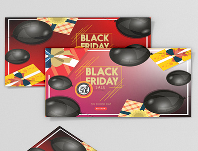 black Friday sale gift card banner template background banner black card clearance design discount fashion flyer friday gold label market marketing poster sale special template vector web