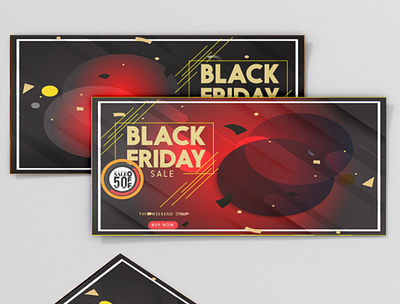 black Friday sale gift card banner template background banner black card clearance design discount fashion flyer friday gold label market marketing poster sale special template vector web