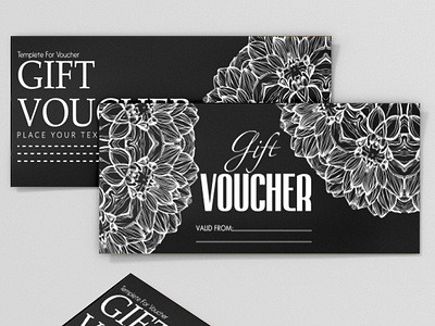 Gift Voucher  sale gift card banner template