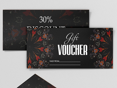 Gift Voucher  sale gift card banner template