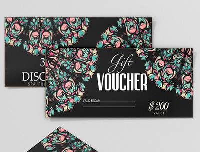 Gift Voucher sale gift card banner template advertising background banner card certificate christmas coupon discount gift holiday invitation present price promotion sale special store ticket vector voucher