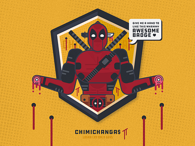 Deadpool Badge