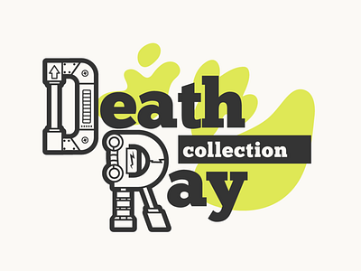Death-Ray Collection abstract animation art brand design branding character concept design designer flat geometric graphic graphic design guides identity illustration logo logomark mark vector
